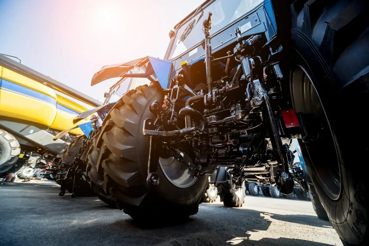 nowoczesny ciągnik